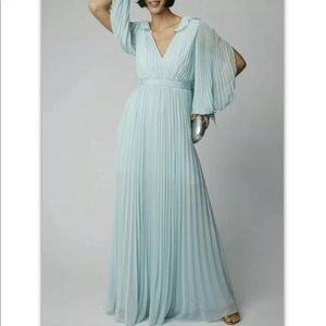 Self Portrait Pleated Chiffon Grecian Goddess Gown. Size US8/UK12 New w/ Tags.